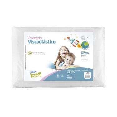 Imagem de Travesseiro para Criança Nasa Infantil Kids Viscoelástico Anatomico - P/fronhas 50x70 c...