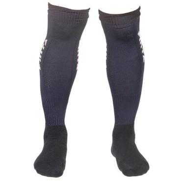 Imagem de Meião de Futebol Pro Class Finta Adulto Várias Cores 38-43 , Marinho, 