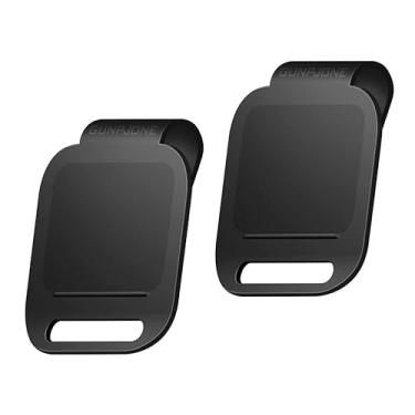 Imagem de GUNPJONE Almofada magnética de aterrissagem de golfe, toalhas de golfe magnéticas, alça magnética para telêmetro, acessórios de bolsa de golfe magnética para homens ou mulheres