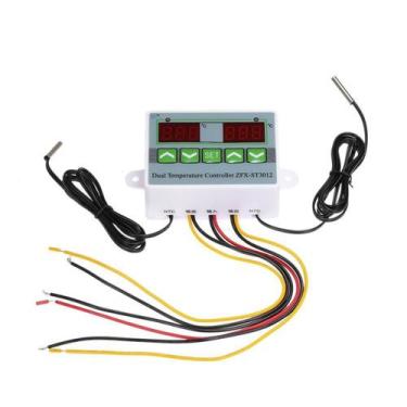 Imagem de Termostato Duplo ZFX-ST3012 Duas Saidas - 110/220v - Kalango