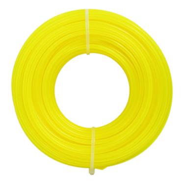 Imagem de Fio Para Roçadeira Nylon Redondo 3mm Para Jardinagem 15 Metros