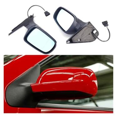 Imagem de DACOLWZING 2PCS 1J1857507D 1J1857508D para porta lateral do carro conjunto de espelho retrovisor elétrico compatível com VW -Bora -Jetta MK4 Golf 4