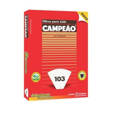 Imagem de Kit 10un Filtro Reutilizável Campeão Café 102 Ou 103,  103