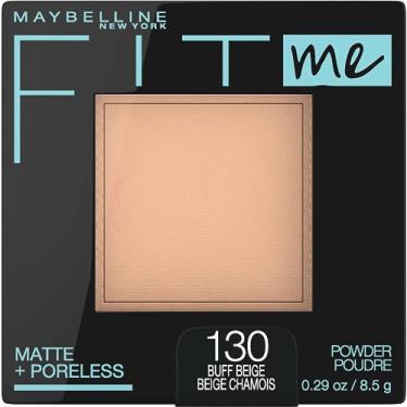 Imagem de MAYBELLINE Maybelline Fit Me Matte + Poreless Pó Facial Compacto Para Maquiagem E Fixação, Bege Escuro, 1 Unidade