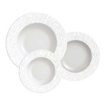 Imagem de Jogo De Pratos De Porcelana 12 Peças Marie Tramontina