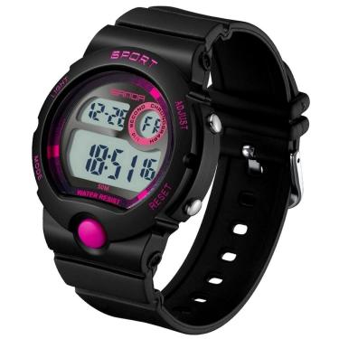Imagem de Relógio Digital Feminino Casual Esportivo A Prova D`Água