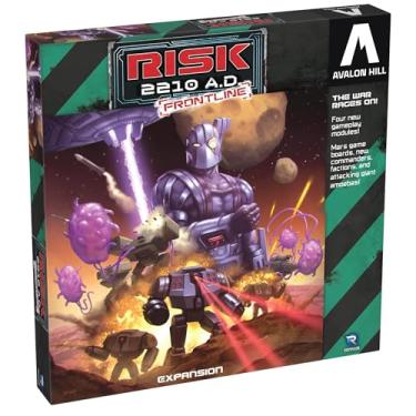 Imagem de Renegade Games: Risk 2210 A.D. Frontline Expansion - Take The Battle to Mars, Tournament Modules, Asymmetric Factions, Ages 10+, 2-5 Players, 4 Hrs