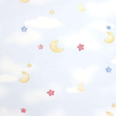 Imagem de Papel De Parede All Kids Céu Estrelado H2911201 Rolo 10m X 0,53m