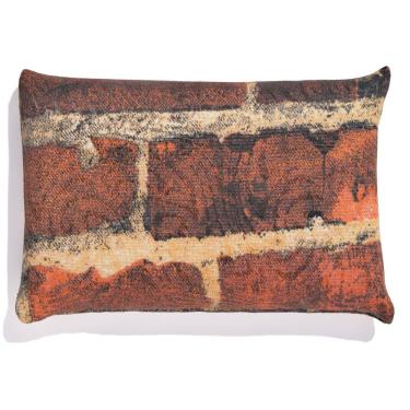 Imagem de Peso De Porta Decorativo Almofada 1kg Estampa Tijolinhos