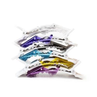 Imagem de 30 Presilhas Jacaré Crocodilo Cabeleireiro E Cx Organizadora - GE  HAI