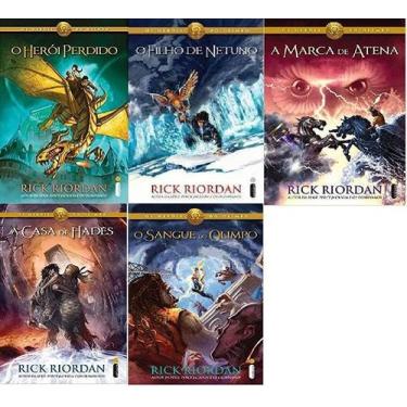 Imagem de Kit 5 Livros Os Herois Do Olimpo Rick Riordan - Intrinseca