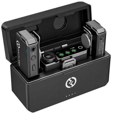 Imagem de Microfone Sem Fio Hollyland Lark Max Combo, preto