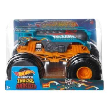 Imagem de Hot Wheels Monster Trucks 1:24 Oversized - Coast Crusher Fyj83 - Matte