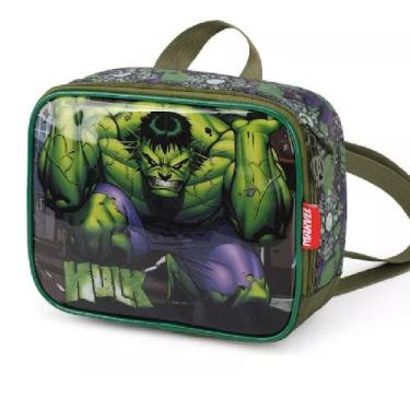 Imagem de Lancheira Térmica Escolar Infantil Hulk Marvel Luxcel