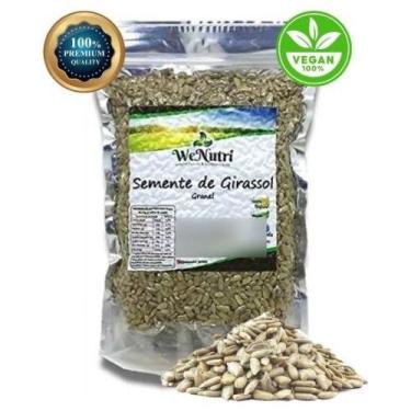 Imagem de Semente de Girassol Pepita Wenutri, 500g