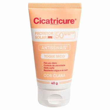 Imagem de Cicatricure Protetor Solar FPS50 com Cor, Clara