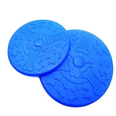 Imagem de Frisbee Disco Cachorro Brinquedo Pet (Azul)
