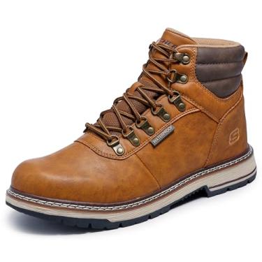 Imagem de Skechers USA Men's Bota masculina moderna Corado-Jaxx, trigo, 14, Trigo, 46