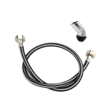 Imagem de IEUDNS Suporte de mangueira de chuveiro, ferramenta portátil para cabeleireiro, suporte para chuveiro de lavatório, para chuveiro