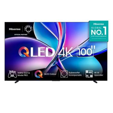 Imagem de Smart TV 4K UHD Hisense 100 Qled Vidaa 100Q7QG