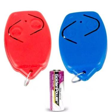 Imagem de 2 Controle Remoto Rossi Portão Nano Dz3 Dz4 Colorido 433mhz
