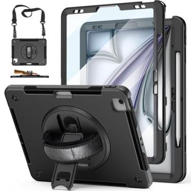 Imagem de Capa Miesherk para iPad Air 13 M3 2025 e M2 2024 com acessórios - Mies