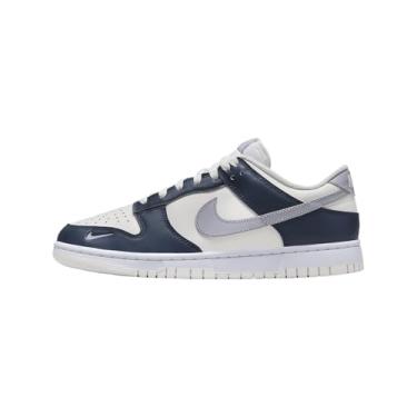 Imagem de Nike Tênis feminino Dunk Low, Vela/branco/azul marinho/cinza lobo, 36