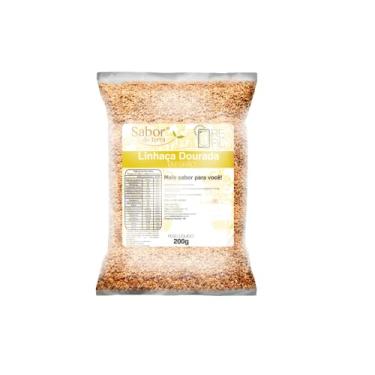 Imagem de Kit 3X: Semente de Linhaça Dourada Sabor da Terra 200g