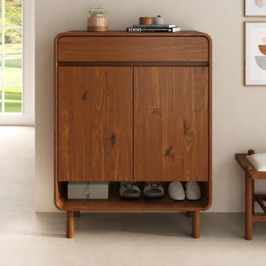 Imagem de Sapateira Vertical Hall Entrada 18 Pares Sapatos 44 Prateleiras Ajustá