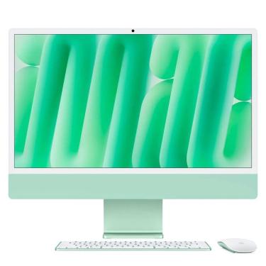 Imagem de iMac 24", Tela Retina 4.5K Apple, Processador M4, (16GB RAM, SSD de 256GB) - Verde