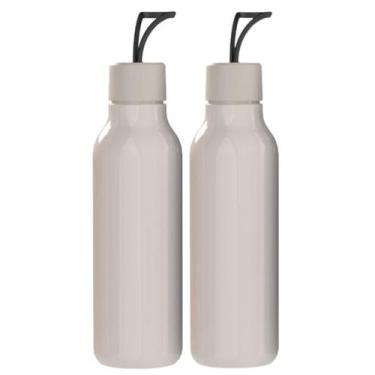 Imagem de Kit 2 Garrafinhas De Água Squeeze 700ml Escritório Academia - Martipla