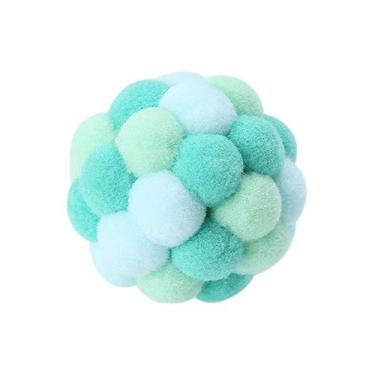 Imagem de Brinquedo de gato engraçado bola elástica juguetes gatos criativo colo