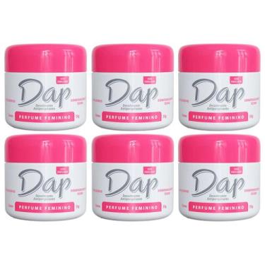 Imagem de Kit 6 Desodorante S/Perfume/Suave/Masculino/Feminino DAP 55g, FEMININO