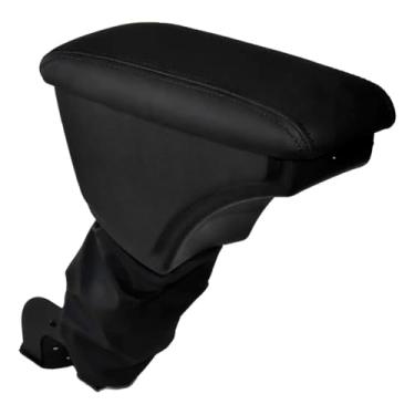 Imagem de Apoio de Braço Encosto P/VW Gol Voyage G5 G6 G7 G8 Saveiro (Preto - Costura Preta)