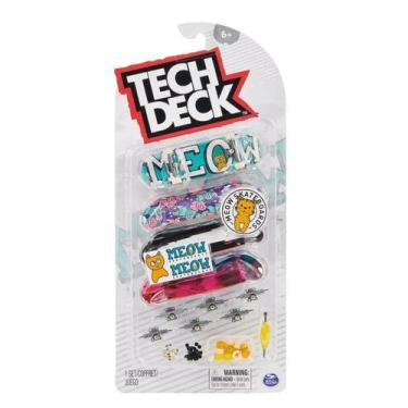 Imagem de Kit Tech Deck Skate De Dedo Sunny 4 Unidades Infantil Coleção Manobras