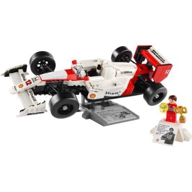 Imagem de Lego Ícones McLaren MP4/4 Ayrton Senna Carro Colecionável Montar