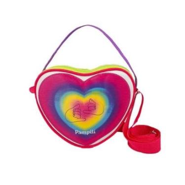 Imagem de Bolsa Infantil Feminino Pampili 600-1086-5131 Coração-Feminino