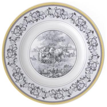 Imagem de Prato para Salada de 22 cm, Mais Elegância em Sua Mesa com Formato Redondo e Material de Porcelana Premium, Villeroy Boch, Branco