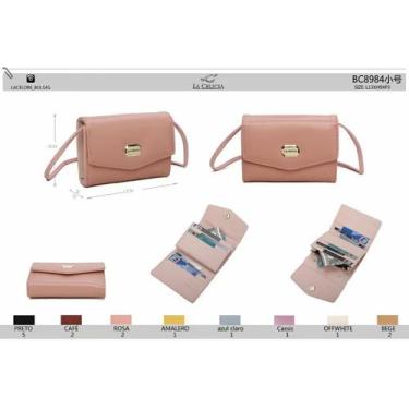 Imagem de Carteira média para mulheres - Lace lore, Branco, M