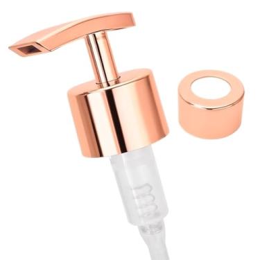 Imagem de Kit Válvula Saboneteira com Tampa Aromatizador - 5 Cores - Para Shampoo e Sabonete Líquido - Rosca 28/410(ROSE)