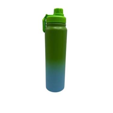 Imagem de Garrafa Térmica Esportiva Inox Gradiente 800ml ou 1000ml  Bebida Quent