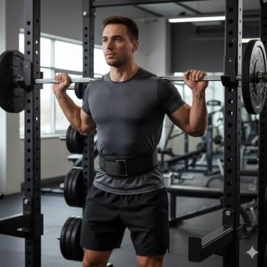 Imagem de Cinto Musculação Academia Lombar - Cinturão Estabilizador Fitness