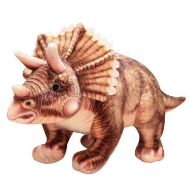 Imagem de Brinquedo de pelúcia Dinosaur Doll Triceratops 38 cm Soft Cartoon