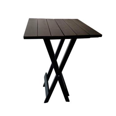 Imagem de Bistrô Para Bar Dobrável De Madeira Maciça Ismalu Preto