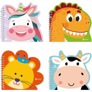 Imagem de Livro de Atividades POP Cores Divertidas com Lápis  Pacote com 4 Unida