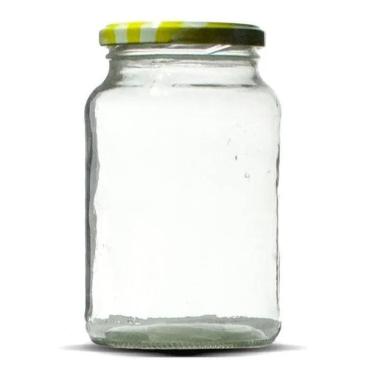 Imagem de 2X 15 Potes Conserva 600Ml De Vidro Com Tampa Metálica E Lac