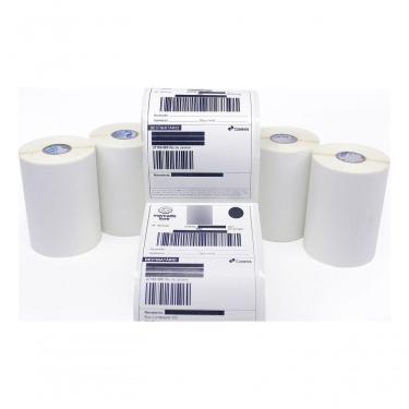 Imagem de 2 Rolos Etiqueta 10x15 Cm Térmica Serrilha Para Ecommerce