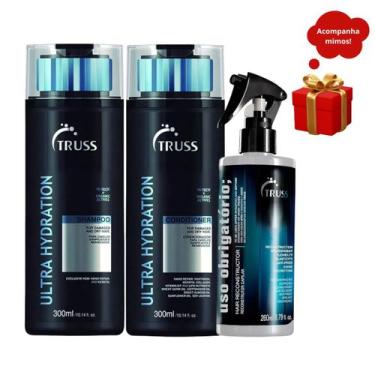 Imagem de Truss Ultra Hydration Shampoo e Condicionador 300ml + Uso Obrigatório 