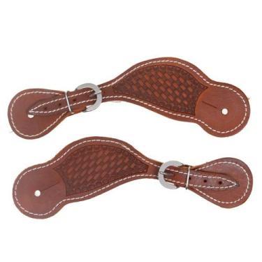 Imagem de Correia de Espora Couro Balaio Bronc-Steel 32194