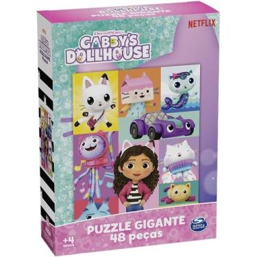 Imagem de Quebra Cabeça Puzzle Gigante Gabbys Dollhouse 4373 - Grow